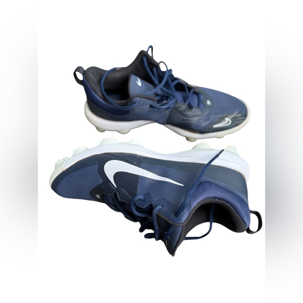 Nike Blue Athletic Shoes Classic Design Size 12